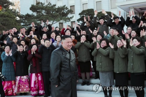 Sesión de fotos del líder norcoreano