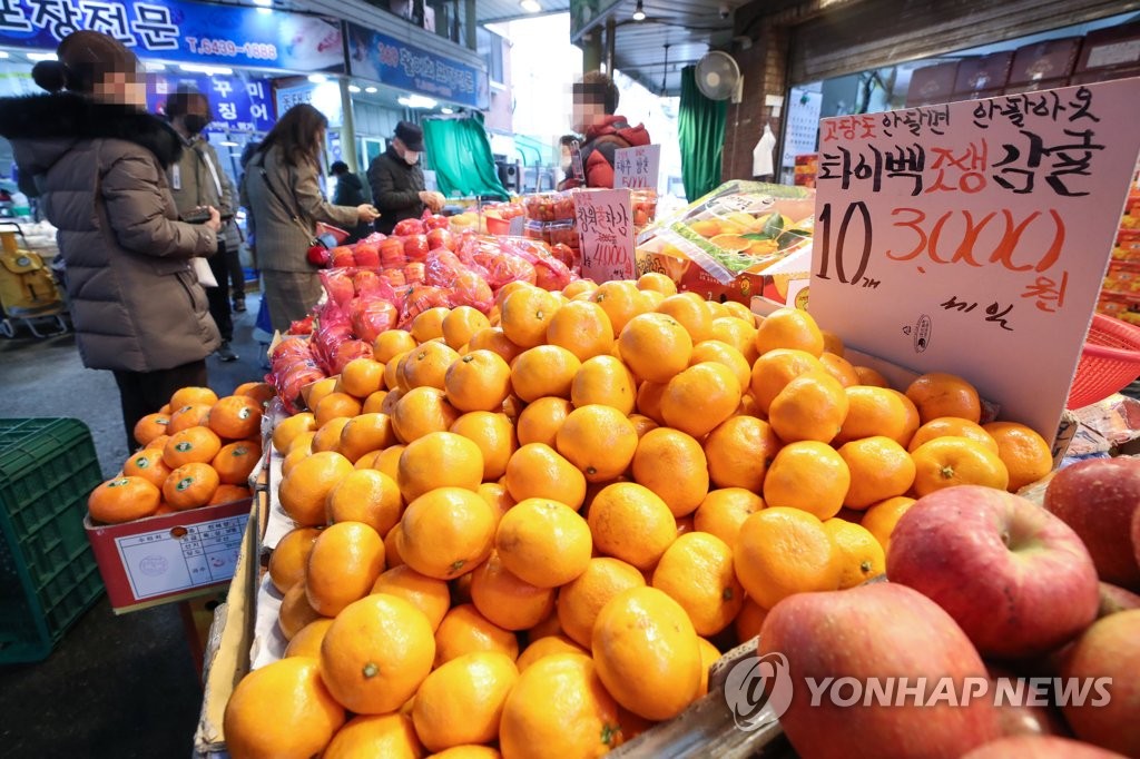 설 성수품 가격 올라, 마트보다 전통시장이 저렴
