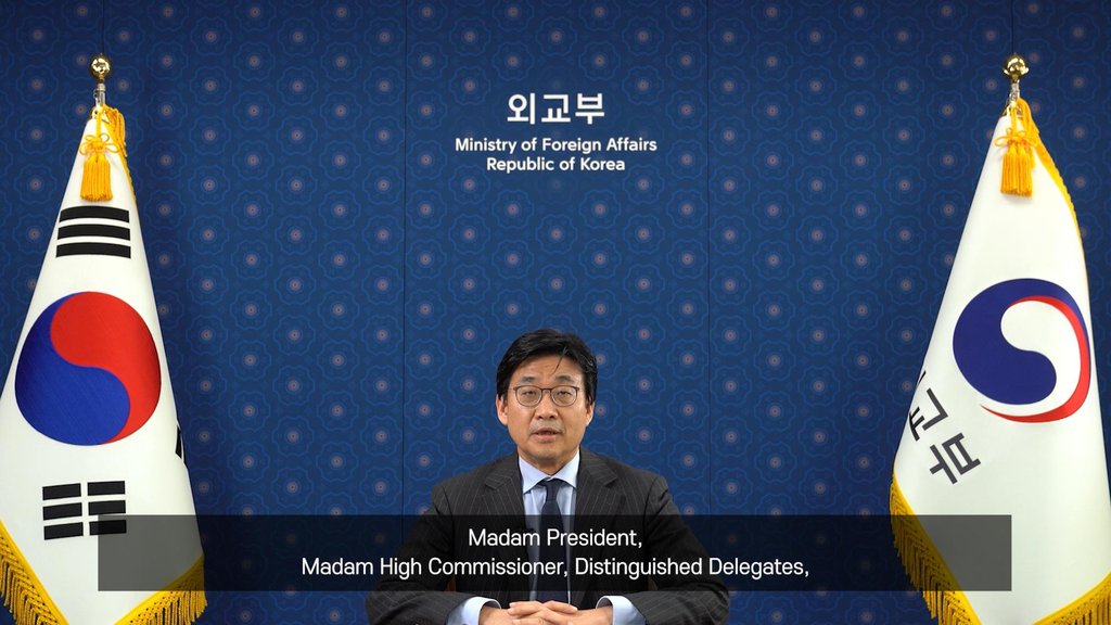 최종문 외교2차관, 유엔서 위안부 피해 재발 방지 강조