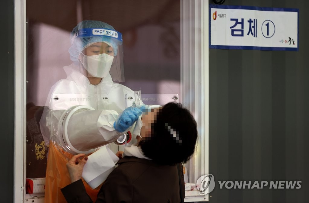 계속되는 코로나19 검사