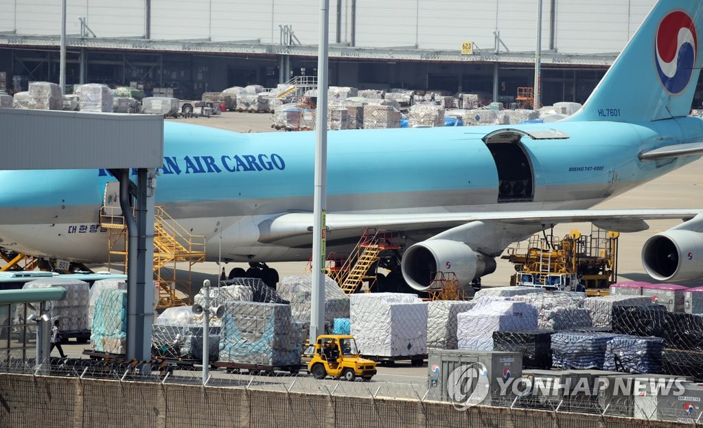 仁川空港の国際線貨物量 過去最多に 仁川空港の国際線貨物量 過去最多に