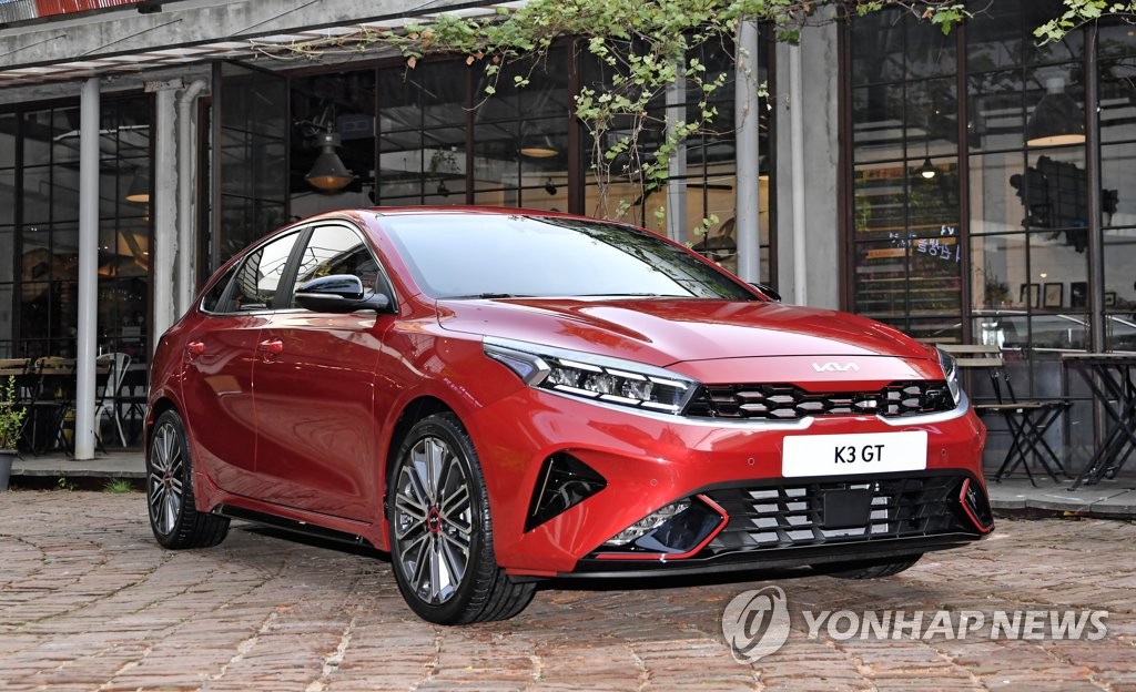 Kia launches face-lifted K3 compact Kia launches face-lifted K3 compact