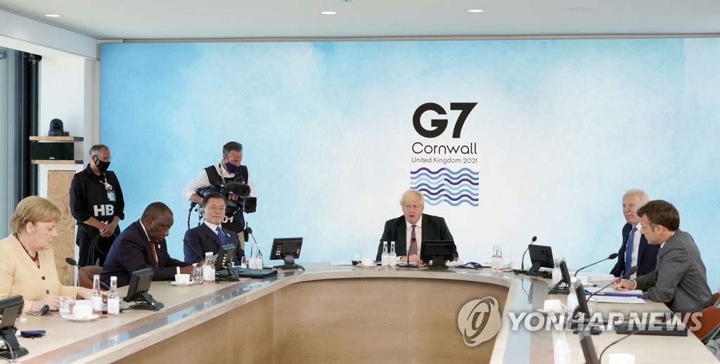 G7 "대만해협 평화와 안정 중요"<로이터>