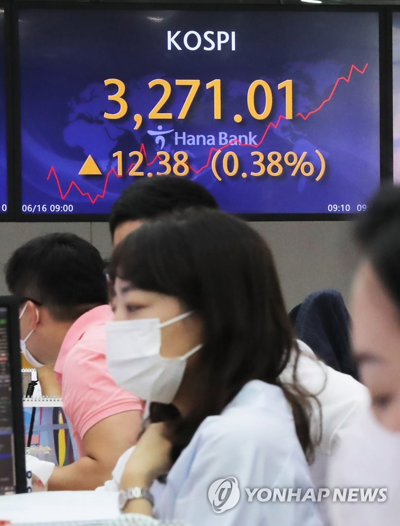 韓国株 取引時間中の最高値更新 韓国株 取引時間中の最高値更新
