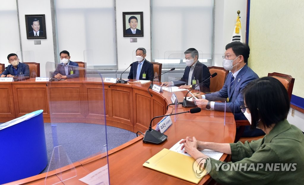 안보전문가 자문회의 참석한 민주당 송영길 대표