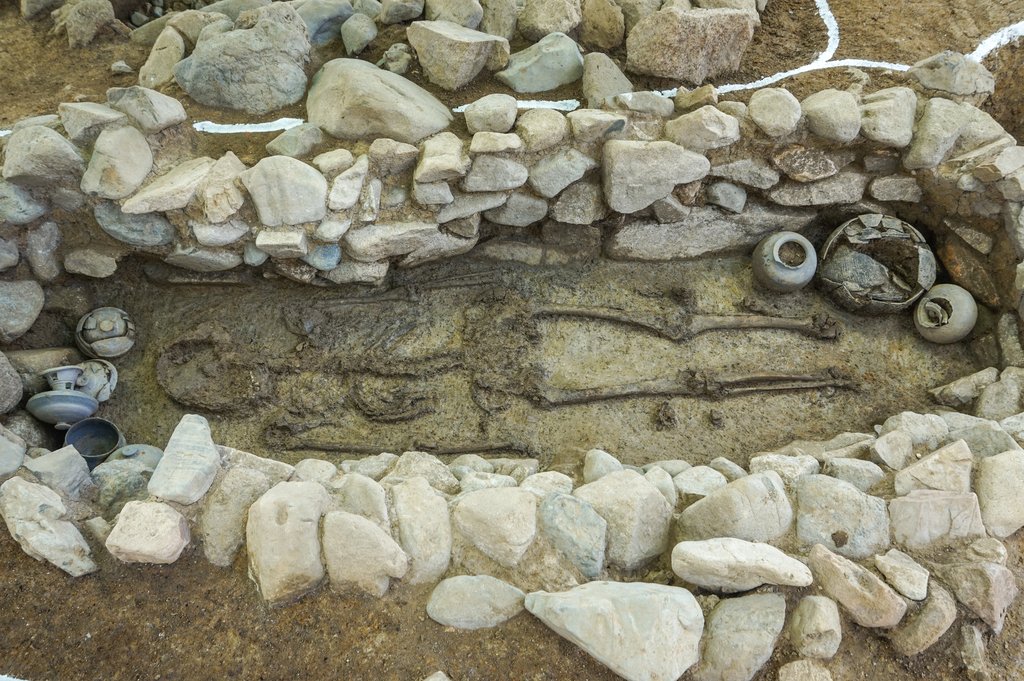 경주서 1천500년전 180㎝ 인골 발견