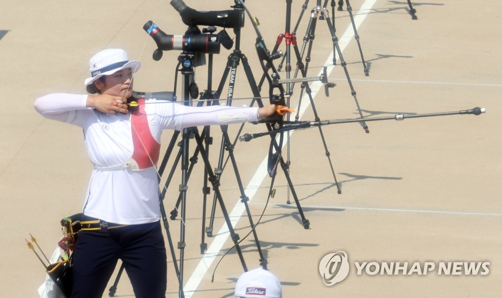 [올림픽] 금메달 향해 활시위 당기는 강채영