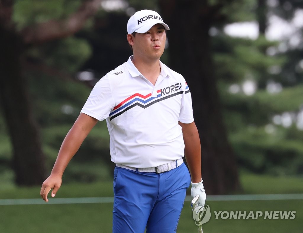 El golfista surcoreano Kim Si-woo El golfista surcoreano Kim Si-woo