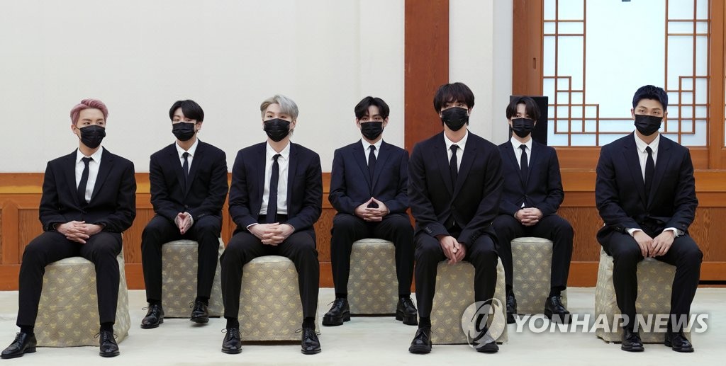 BTS named as Moon's special envoy for public diplomacy BTS named as Moon's special envoy for public diplomacy