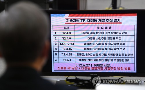 질의 받는 이재명 경기도지사