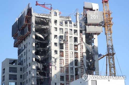 실종자 5명 남겨두고 광주 붕괴사고 열흘째