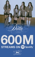 NewJeans' 'Ditto' surpasses 600 mln streams on Spotify
