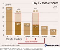  Telco-cable TV mergers to reshape S. Korean media market