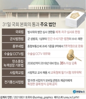 [그래픽] 31일 국회 본회의 통과 주요 법안(종합)