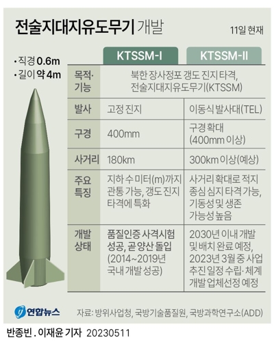  전술지대지유도무기 개발