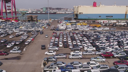 ليبيا أكبر مستورد للسيارات المستعملة الكورية عبر ميناء إنتشون في العام الماضي - 1