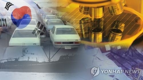 (LEAD) S. Korea's industrial output gains 4.3 pct on-yr in Dec. - 2