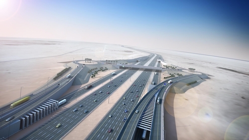 A rendering of E-Ring expressway (Courtesy of Daewoo E&C)