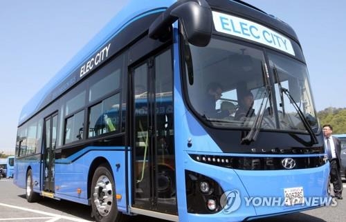 S. Korea's national parks testing eco-friendly electric bus