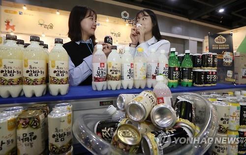 Makgeolli with low alcohol content gaining popularity