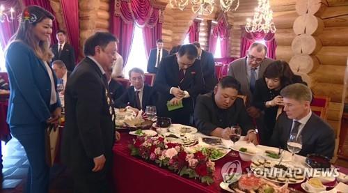 N. Korean media airs documentary film on Kim-Putin summit