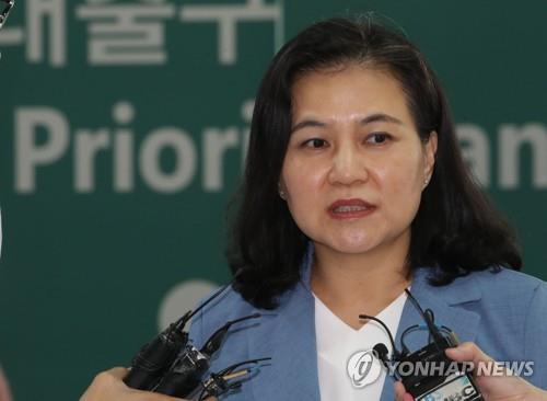 South Korean Trade Minister Yoo Myung-hee (Yonhap File Photo)