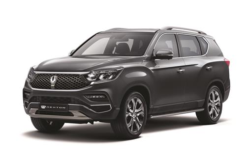 This file photo provided by SsangYong Motor shows the flagship G4 Rexton SUV. (PHOTO NOT FOR SALE) (Yonhap)