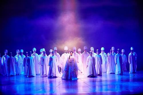 This photo, provided by Acom, shows a scene from the musical "The Last Empress." (PHOTO NOT FOR SALE) (Yonhap)