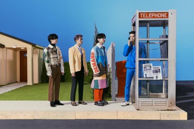 This photo, provided by SM Entertainment, shows K-pop boy band SHINee. (PHOTO NOT FOR SALE)(Yonhap)