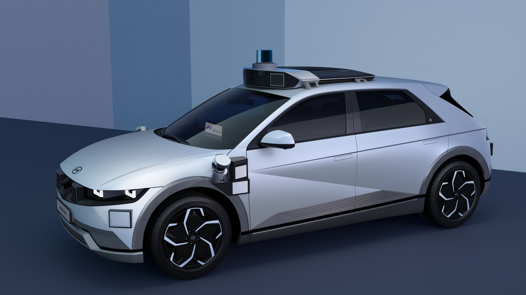 This file photo provided by Hyundai Motor Group shows the IONIQ 5-based robo taxi. (PHOTO NOT FOR SALE) (Yonhap)