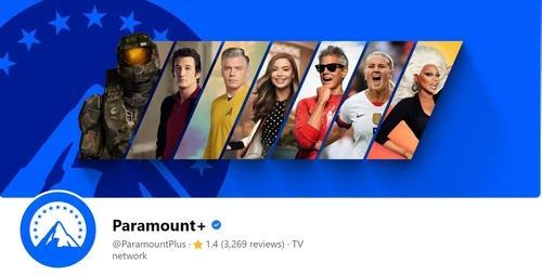 Paramount+'s image captured from its Facebook account (PHOTO NOT FOR SALE) (Yonhap)