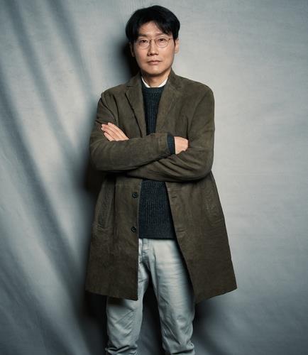 This photo provided by Netflix shows director Hwang Dong-hyuk of "Squid Game." (PHOTO NOT FOR SALE) (Yonhap)