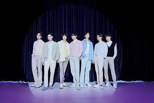 K-pop megastar BTS is seen in this file photo provided by BigHit Music on Dec. 25, 2023. (PHOTO NOT FOR SALE) (Yonhap)