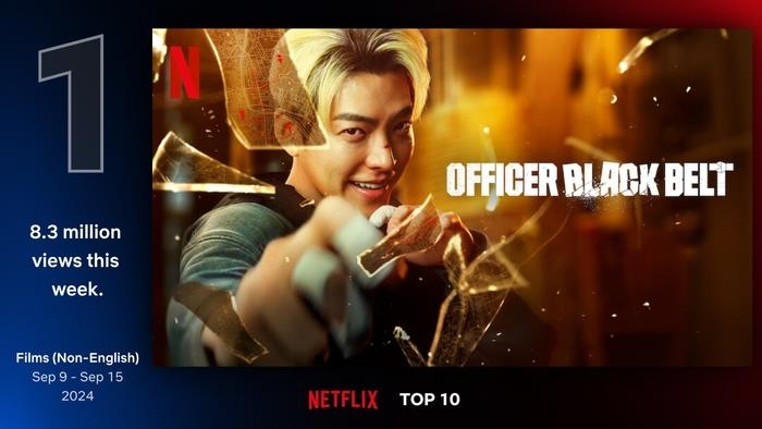 A captured screen from the Netflix chart on Sept. 19, 2024, is shown in this image. (PHOTO NOT FOR SALE) (Yonhap)