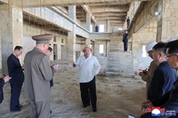 N. Korea's Kim reprimands poor construction capacity while inspecting hospital site