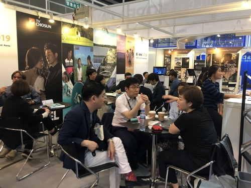 Hausse des ventes de séries et films coréens au FILMART de Hongkong