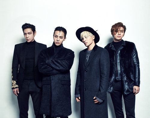 Bigbang. (Photo fournie par YG Entertainement. Revente et archivage interdits) 