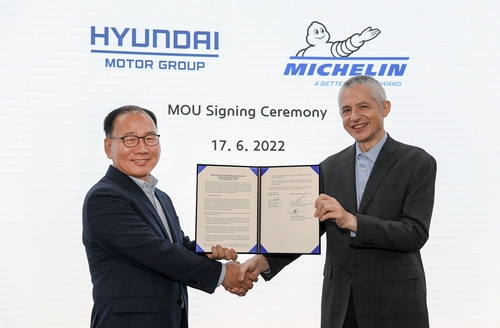 Hyundai et Michelin élargissent leur partenariat pour des pneus de VE
