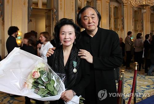 Yun Jung-hee and Paik Kun-woo