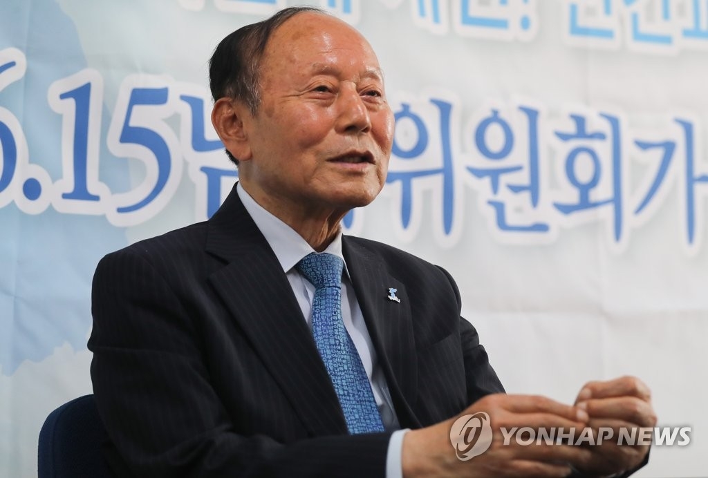 ６・１５共同宣言実践南側委員会のイ・チャンボク常任議長（資料写真）＝（聯合ニュース）