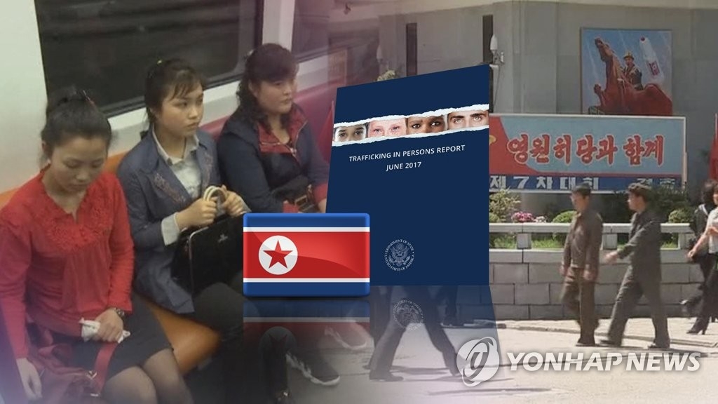 米人身売買報告書　北朝鮮を１６年連続で最低ランクに