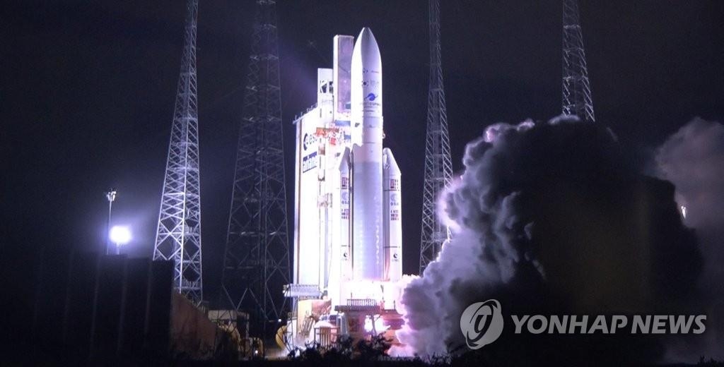 韓国静止衛星「千里眼２Ｂ号」打ち上げ成功　地上と初交信