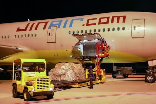 ジンエアーが韓国ＬＣＣ初の米本土運航　旅客機で貨物輸送