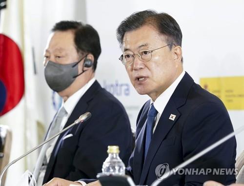 文大統領　韓国とスペイン「低炭素・デジタル・第三国進出で協力必要」