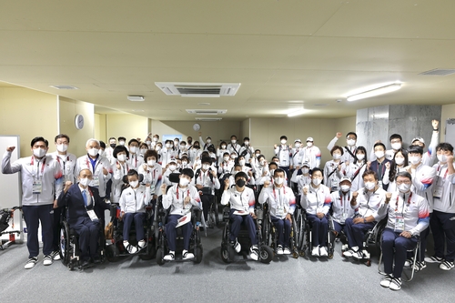 東京パラ韓国選手団が解団式　金２・銀１０・銅１２獲得　