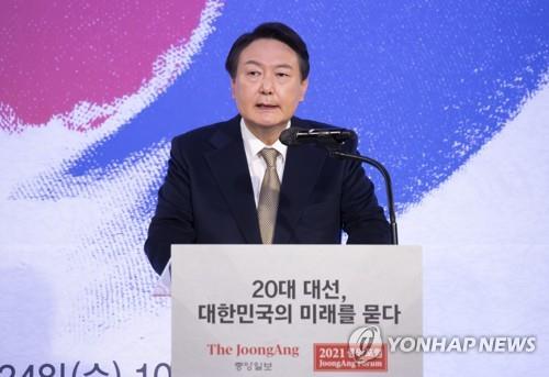 韓国野党の大統領選候補　対日関係巡り「国内政治に利用しない」
