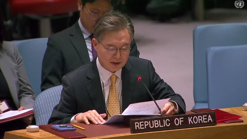 韓国の国連大使　安保理の北朝鮮対応に「嘆かわしい」と指摘