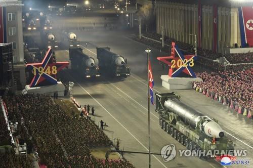 北朝鮮が弾道ミサイル１発　ＩＣＢＭ「火星１７」か
