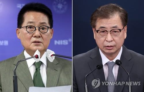 朴智元氏（左）と徐薫氏（資料写真）＝（聯合ニュース）