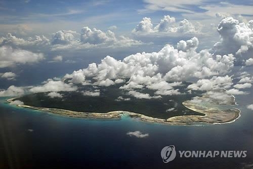 세계 최오지 북센티넬섬…현대문명 거부하는 '수수께끼 섬' | 연합뉴스